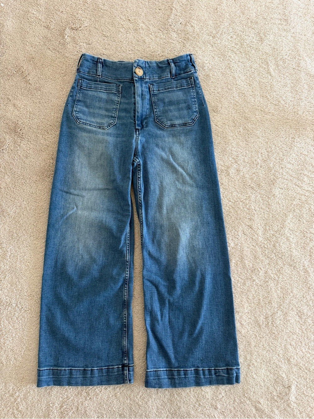 Anthropologie Maeve Colette Cropped Jeans - Size 28